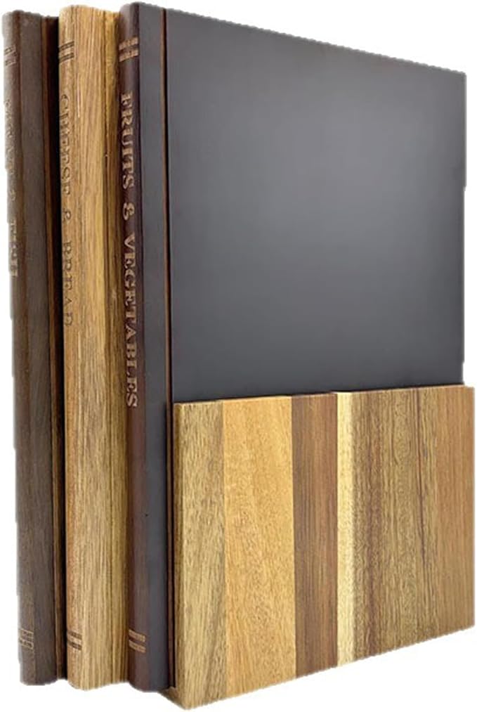 The BookBoard™ Vol. 3 - Wooden Cutting Board Set 📚