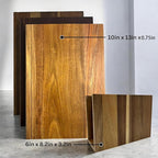 The BookBoard™ Vol. 3 - Wooden Cutting Board Set 📚